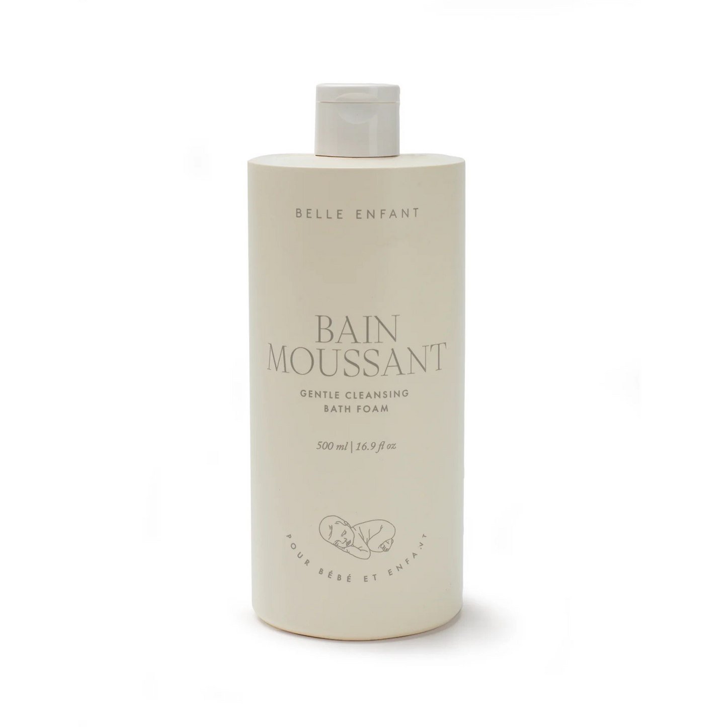 Belle Enfant luxury hypoallergenic, vegan baby bubble bath in orange blossom for babies and toddlers