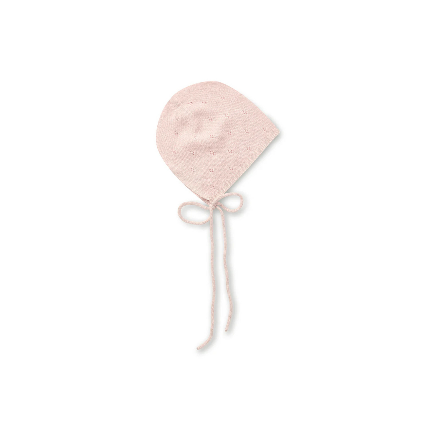 Pointelle Bonnet - Rose