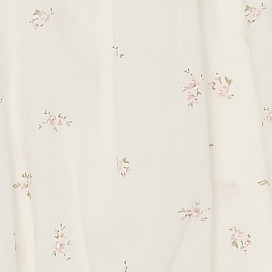 Lace Trimmed Blouse & Bloomer Set - Pink Rose