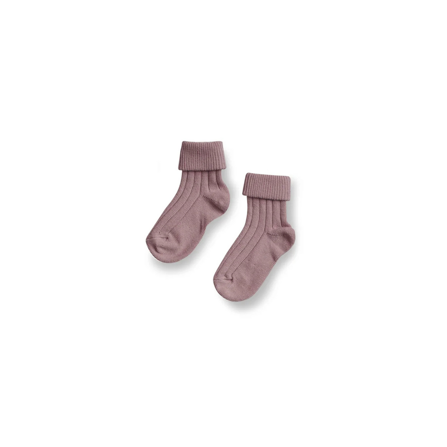 Turn Top Socks - Rose