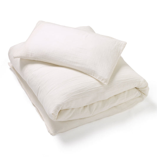 Premiumly crafted childrens bed linen set in cream