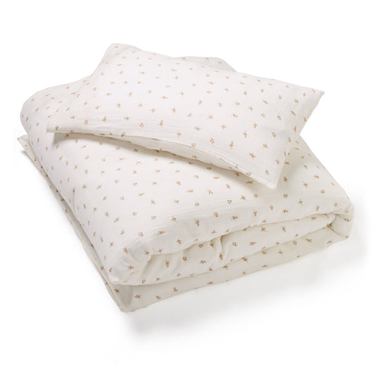100% cotton muslin baby bedding set