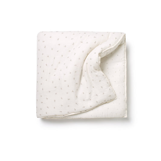 Filled Baby Blanket in 100% cotton muslin