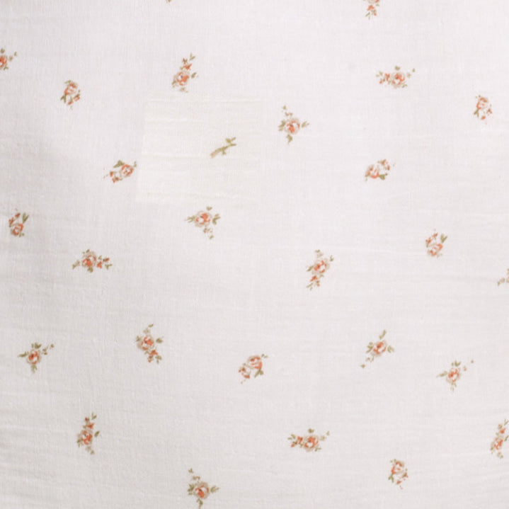 Belle Enfant pink floral print baby pillow