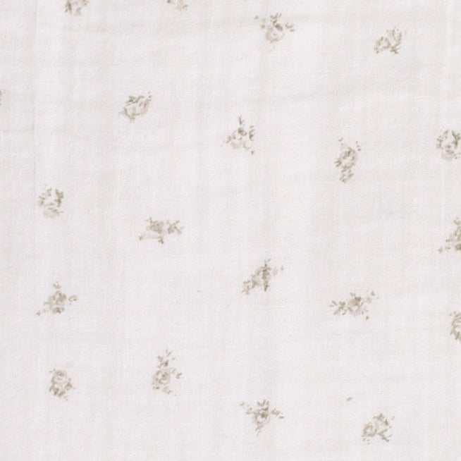 Close up of Belle Enfant Taupe Rose print