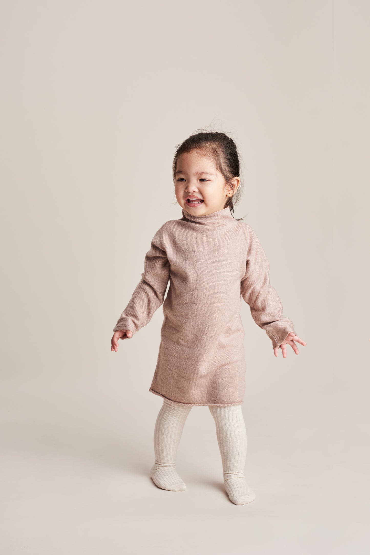 Funnel Dress - Rose