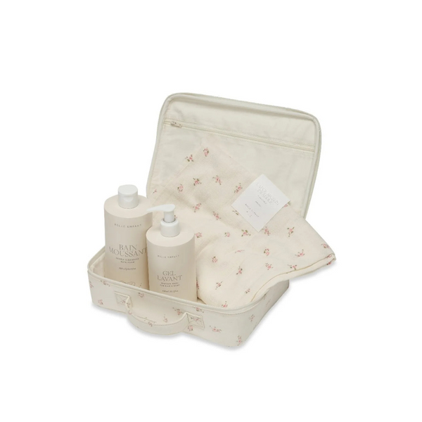 Baby Bath & Care Gift Set - Pink Rose – Belle Enfant