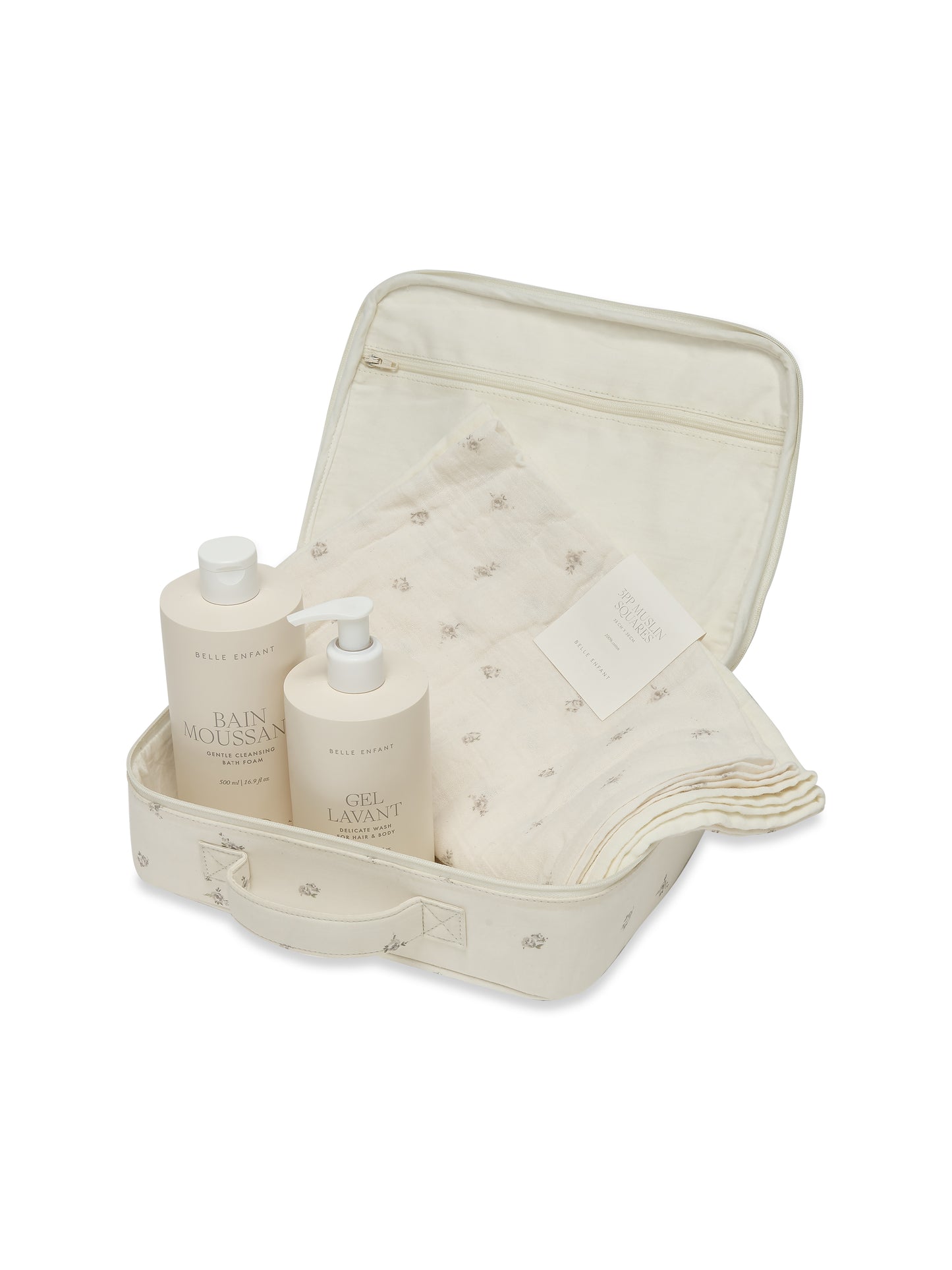 Baby Bath & Care Gift Set - Taupe Rose