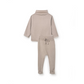 Funnel Sweater & Footless Leggings Set - Alabaster
