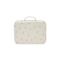 Taupe Rose Fabric Toiletry Case in 100% cotton