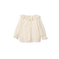 Plumeti Frill Blouse - Ecru