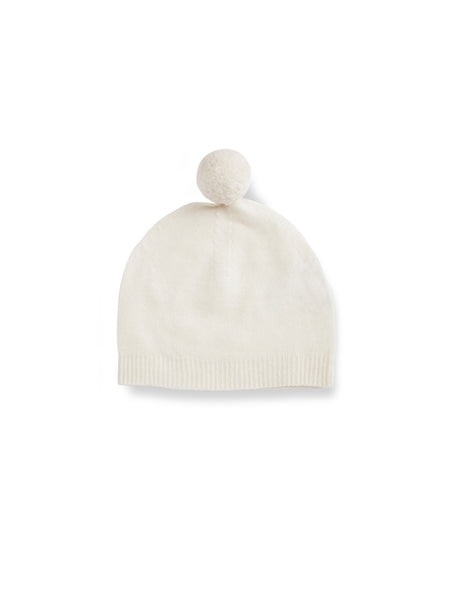 Pompom Hat - Snow White