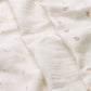 100% cotton muslin sqaures in delicate floral prints