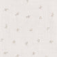 Close-up of the soft 100% cotton muslin fabric in Taupe Rose print.